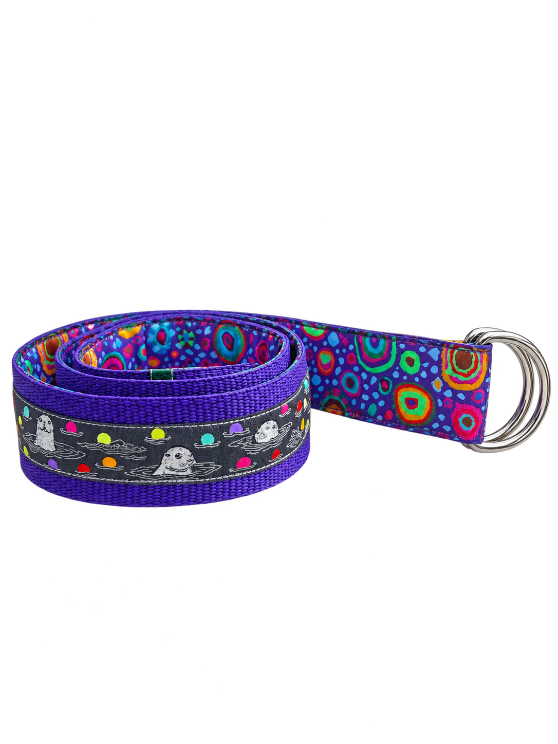 Purple Glass X Seal (Small)