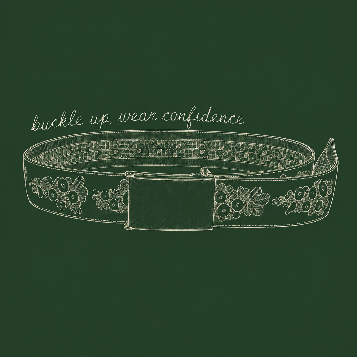 Custom Reversible Belt